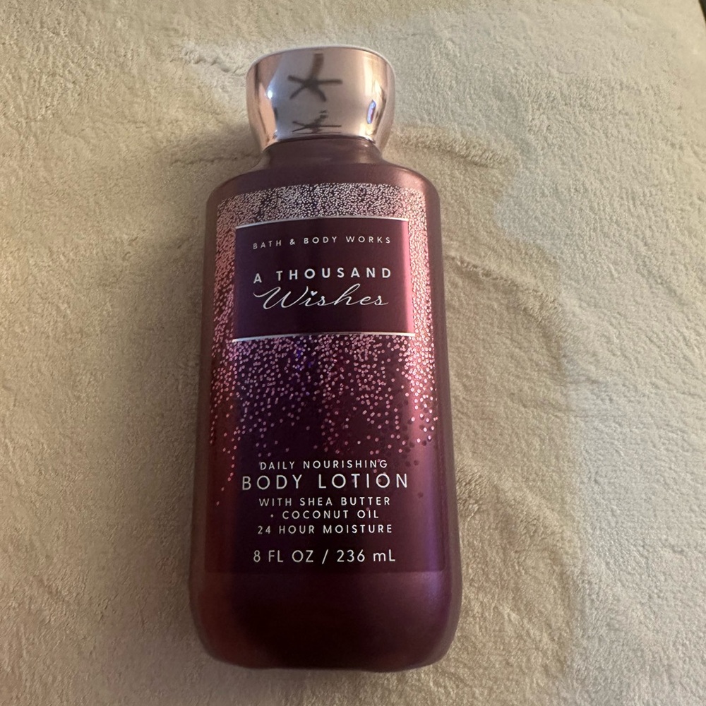 New Bath & Body Works A Thousand Wishes Body Lotion - Purple